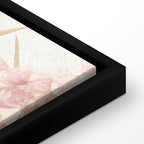 Bright Heron Pond Illustration Canvas Print