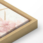 Bright Heron Pond Illustration Canvas Print