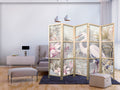 Heron Pond Multicolor 5-Panel Japanese Room Divider