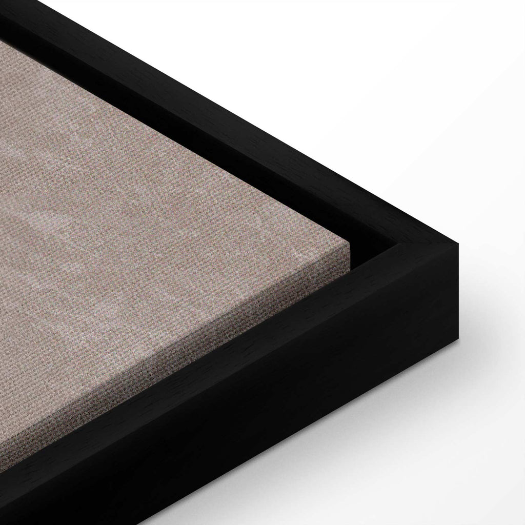 Crane Silhouettes Warm Grey Canvas Print