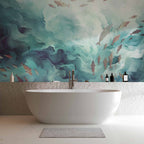 Ocean Fish Japanese Wall Mural