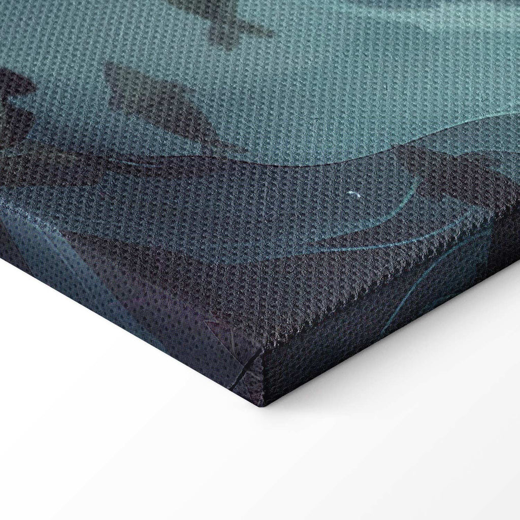 Ocean Fish Japanese Canvas Print