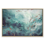 Ocean Fish Japanese Canvas Print