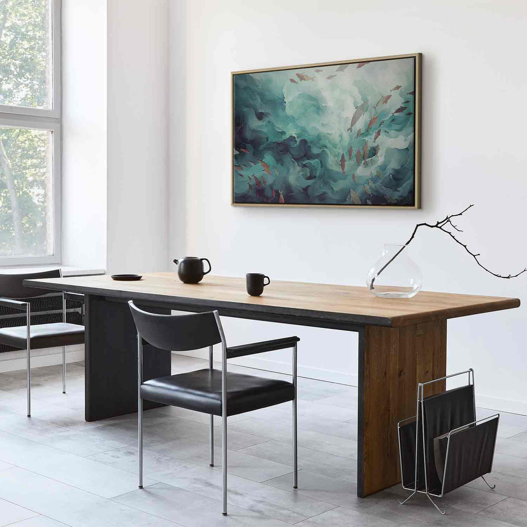 Ocean Fish Japanese Canvas Print