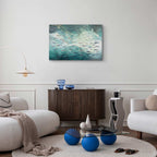 Small Fish School Japanese Canvas Print