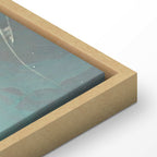 Small Fish School Japanese Canvas Print