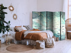 Room Divider: Escaping Fish - Very Fast Swimming Fishes in Muted Colors