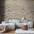 Subtle Japanese Fish Wall Mural