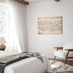 Subtle Japanese Fish Minimalist Canvas Print