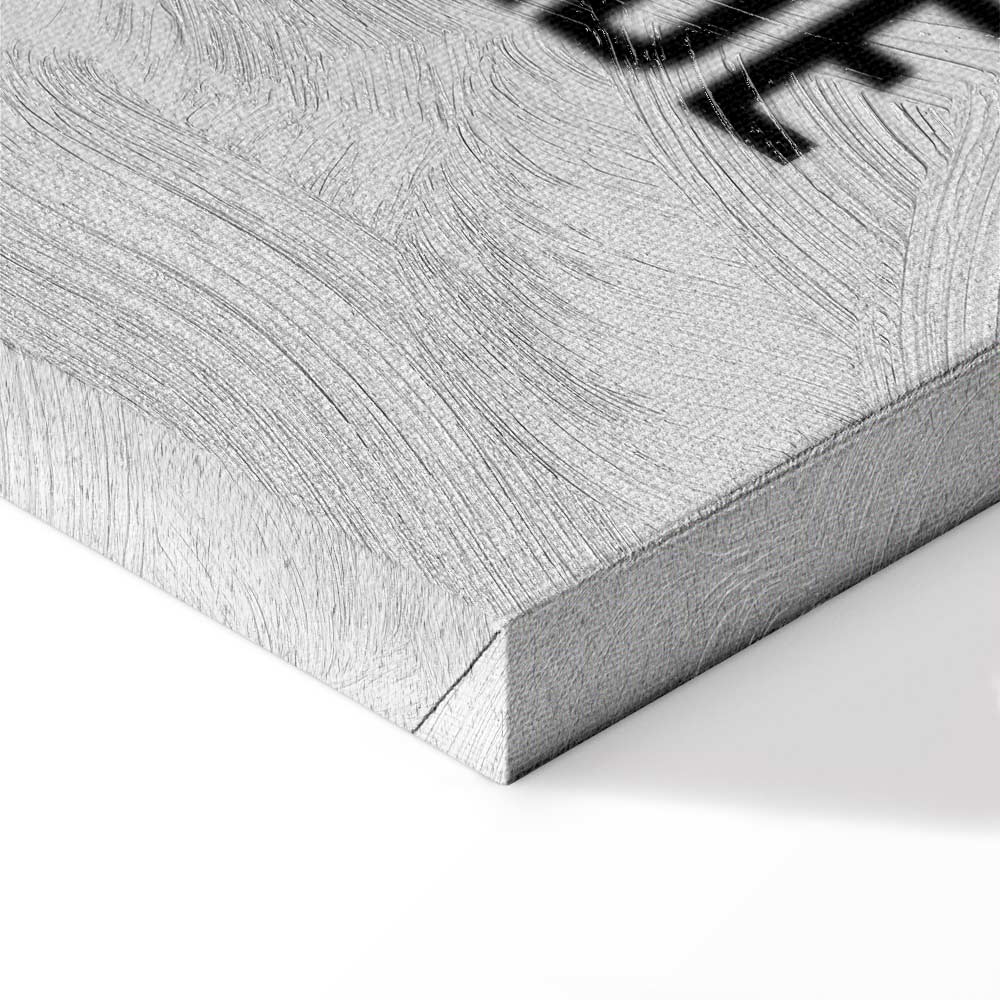 Colorful Flamingos Quote Canvas Print