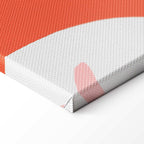 Parrot Abstract Leaf Pattern Colorful Canvas Print