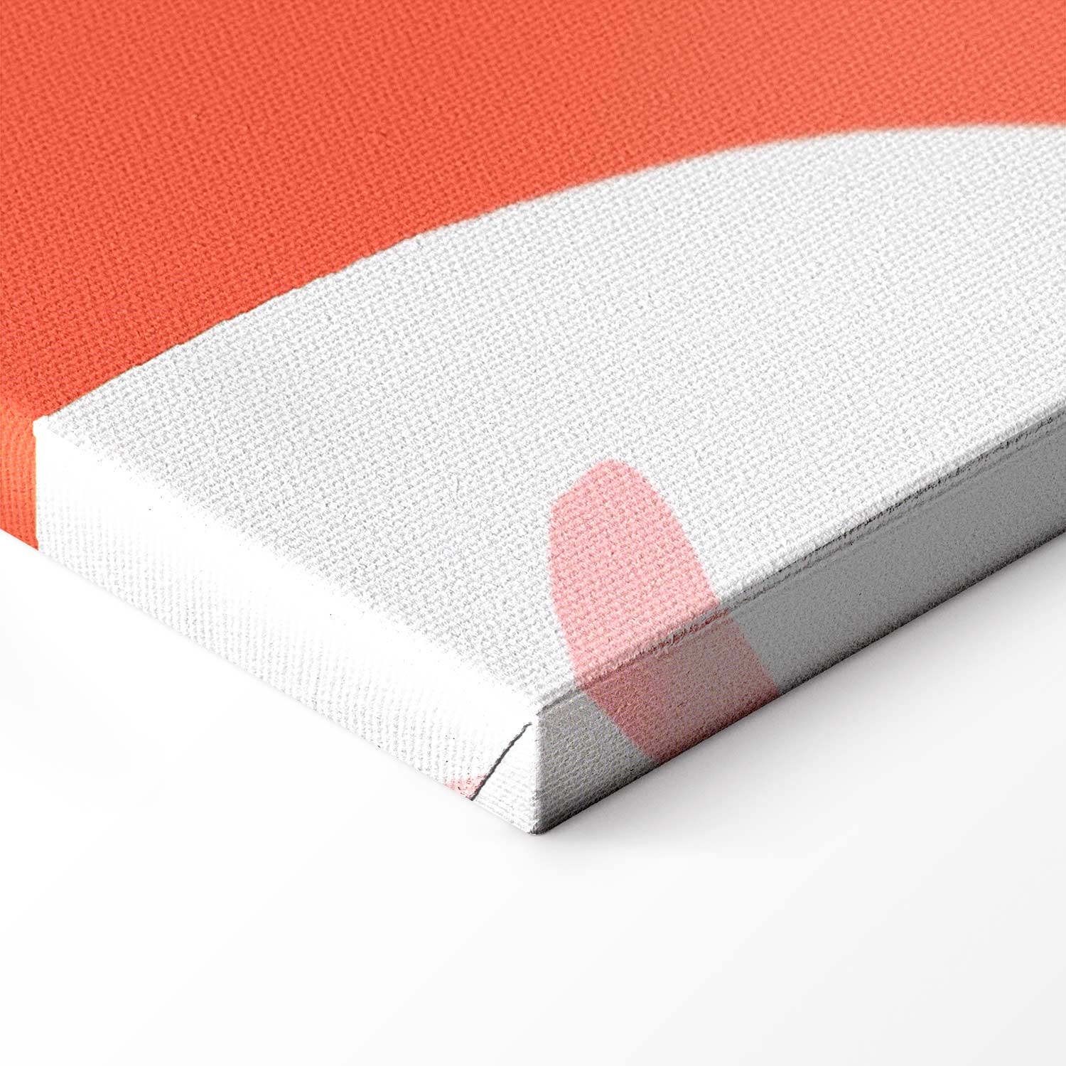 Parrot Abstract Leaf Pattern Colorful Canvas Print