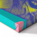 Colorful Tiger Tropical Plants Canvas Print