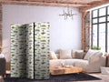 Retro Fish Cluster 3-Panel Room Divider