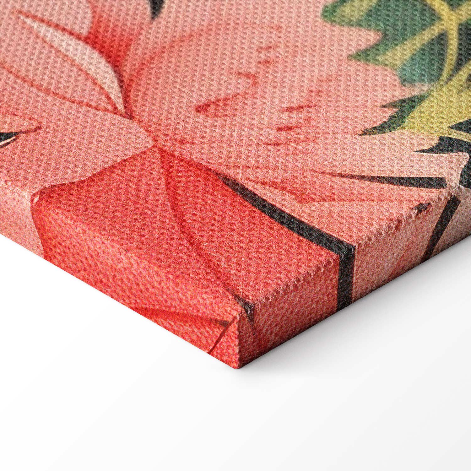 Japanese Heron by Pond Classic Canvas Print