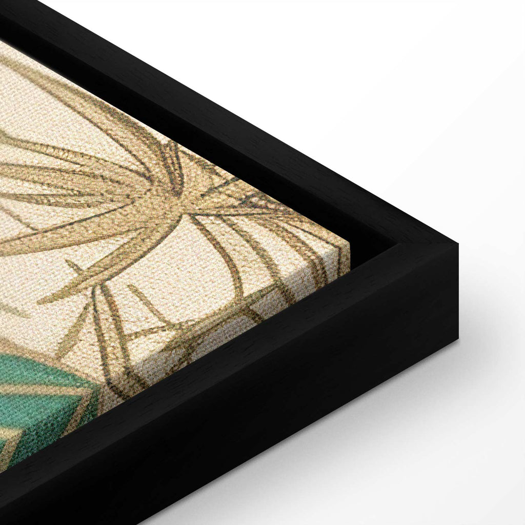 Japanese Heron by Pond Classic Canvas Print