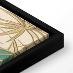 Japanese Heron by Pond Classic Canvas Print