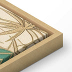 Japanese Heron by Pond Classic Canvas Print