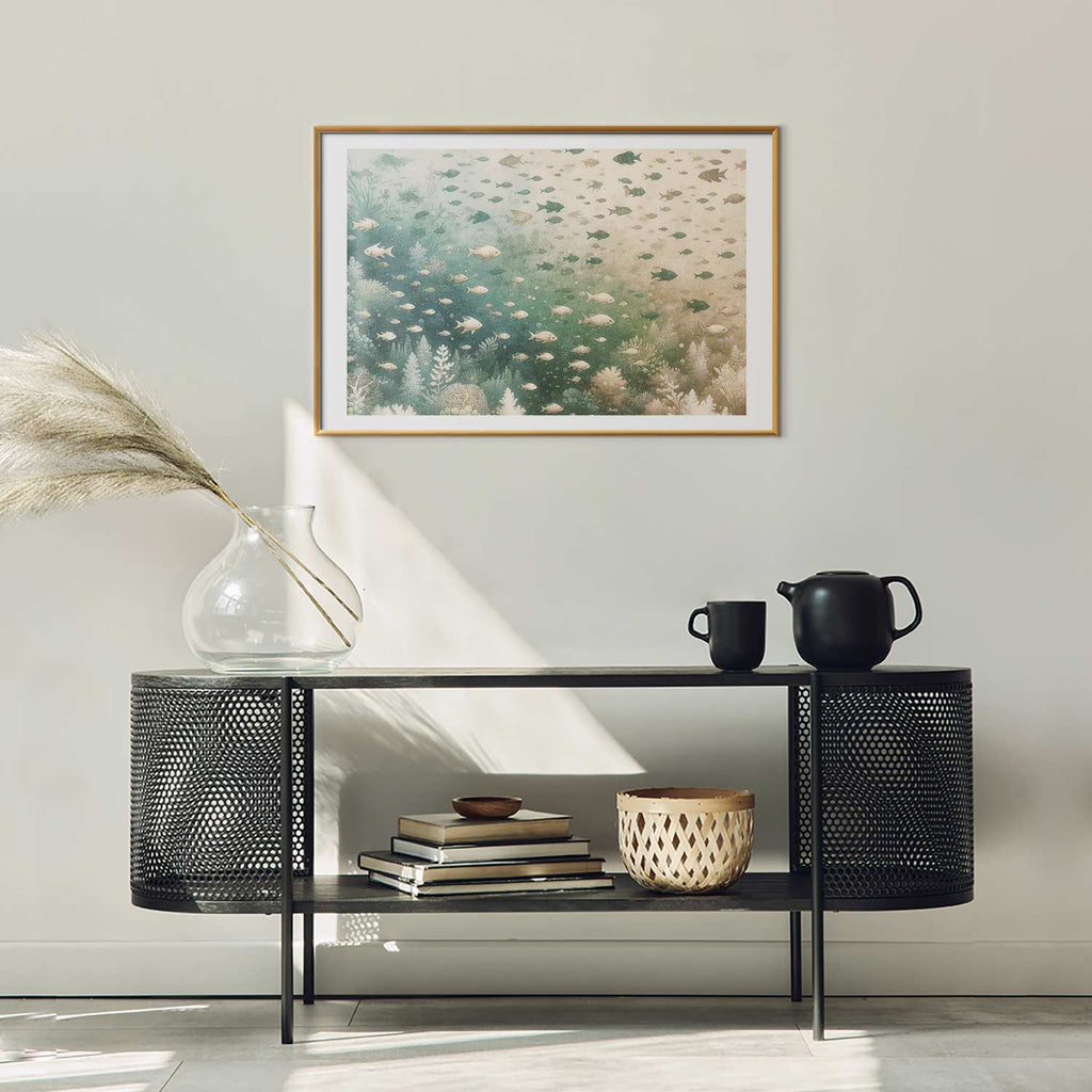 Marine World Ocean Fish Poster