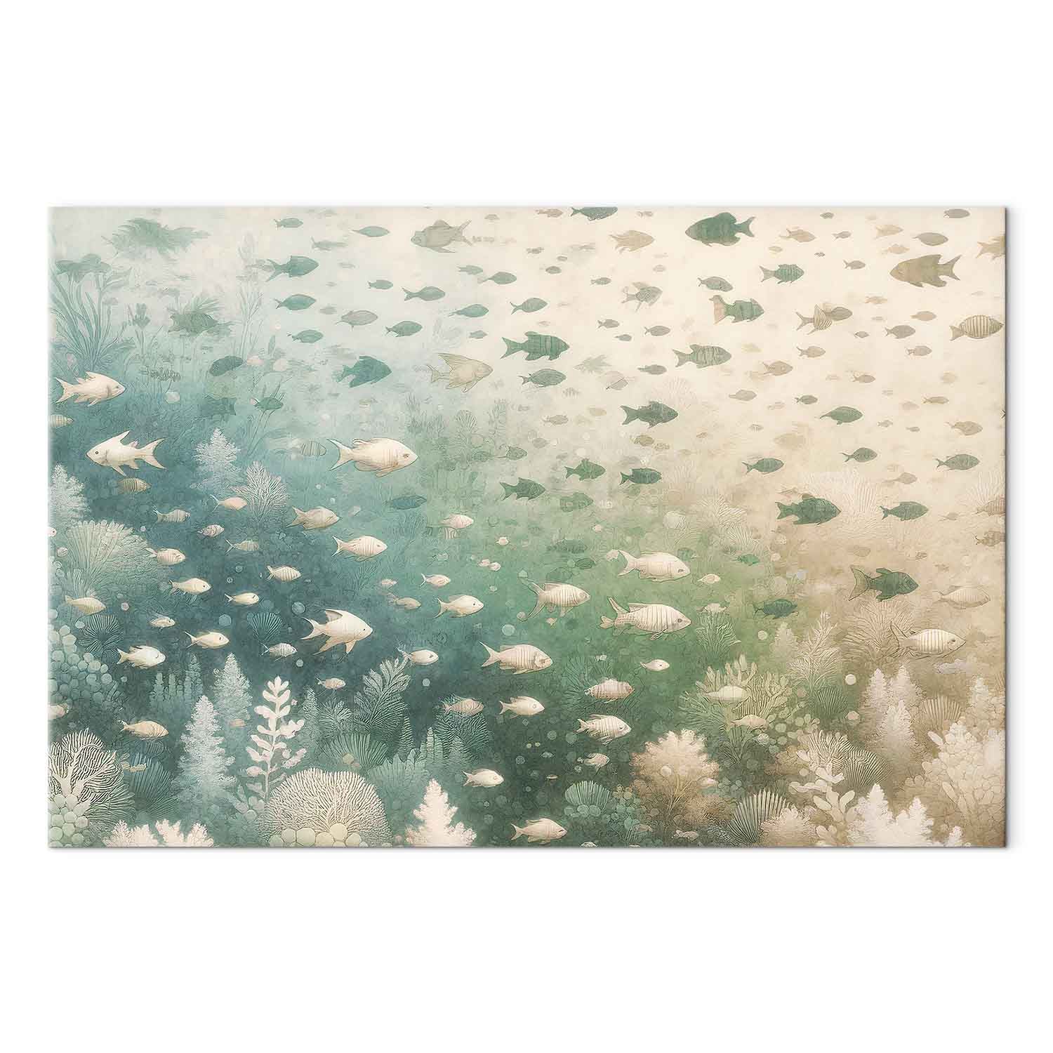 Japanese Marine Fishes Canvas Print