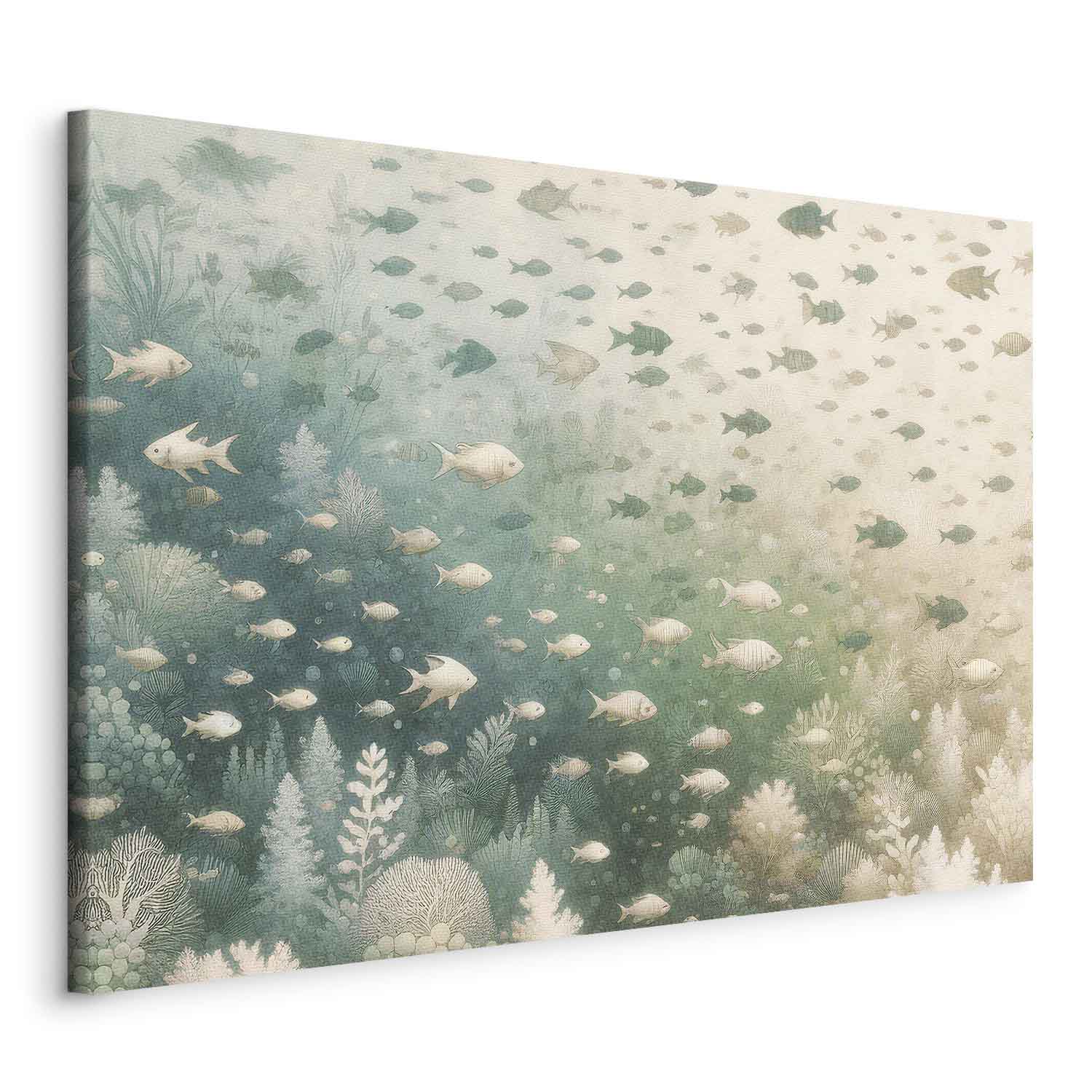 Japanese Marine Fishes Canvas Print