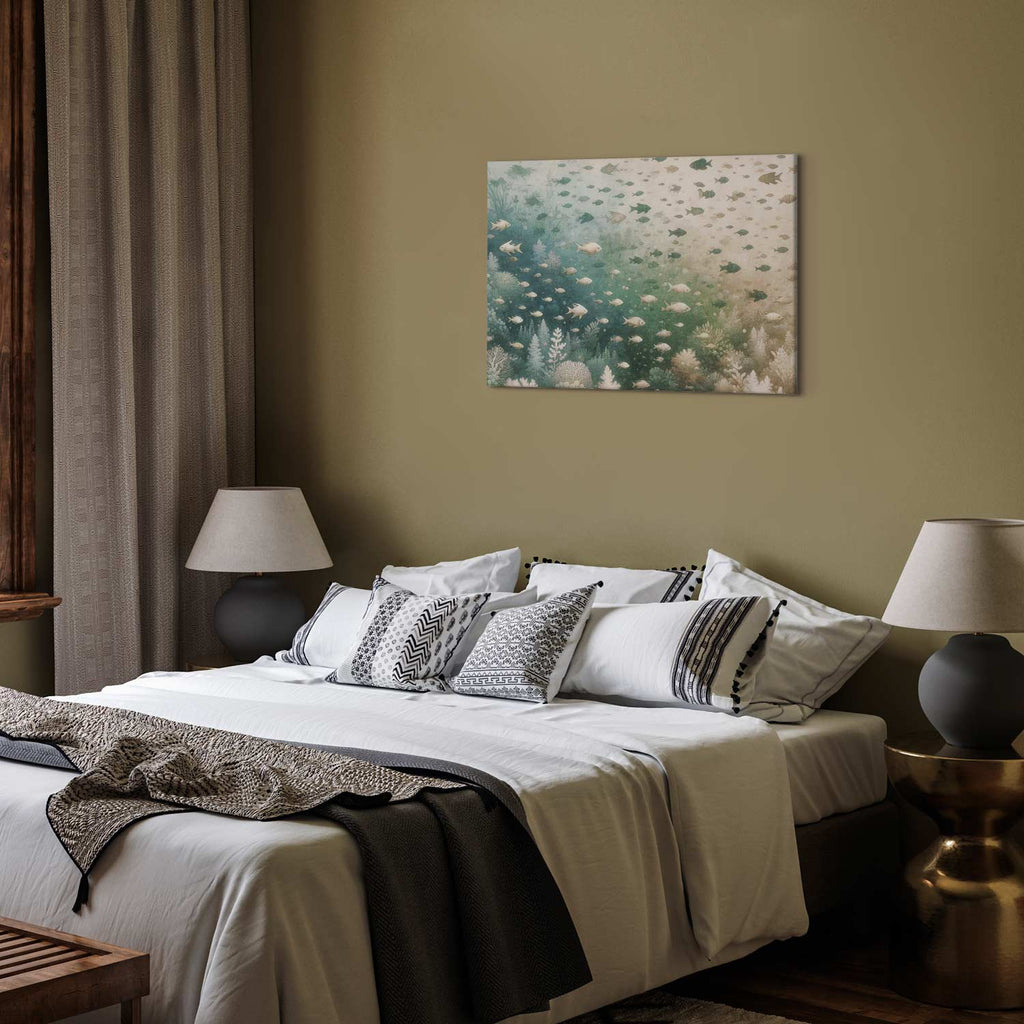 Japanese Marine Fishes Canvas Print