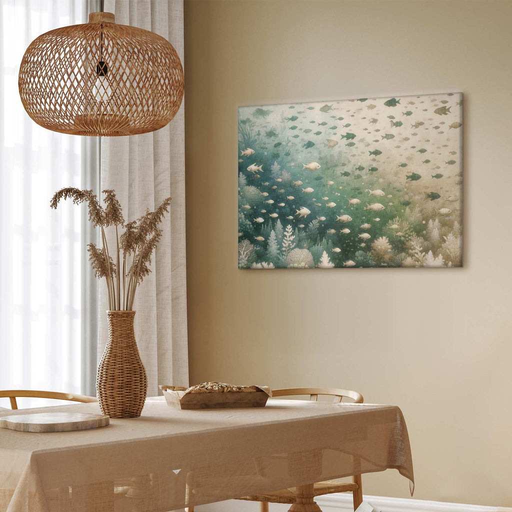 Japanese Marine Fishes Canvas Print