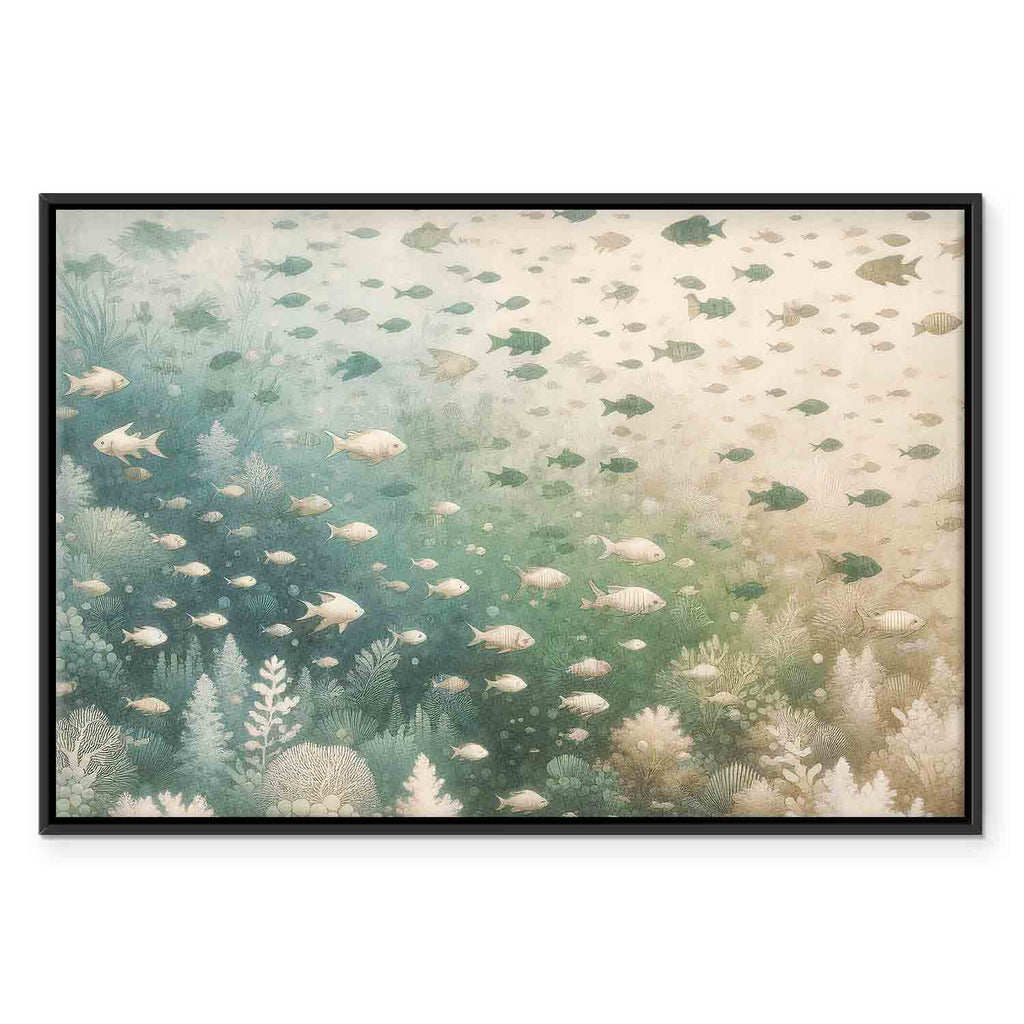Japanese Marine Fishes Canvas Print