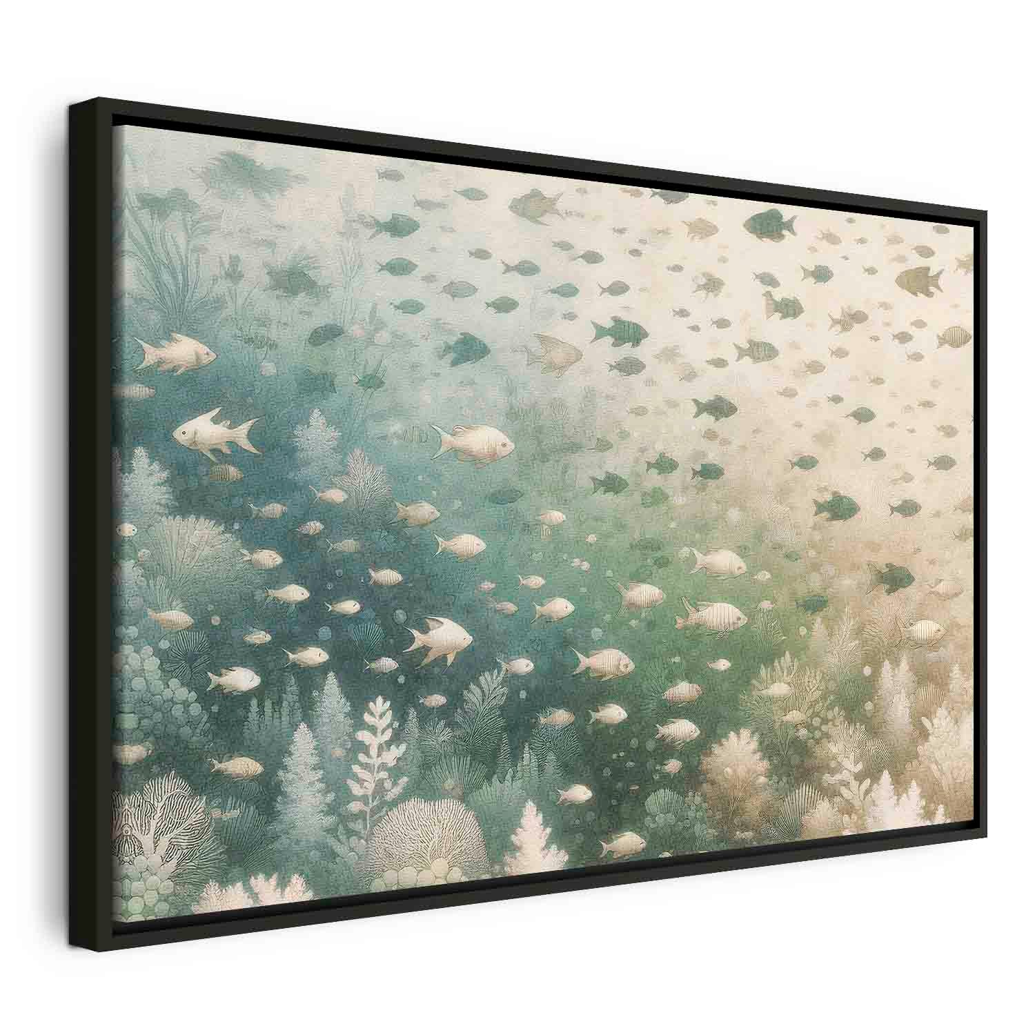Japanese Marine Fishes Canvas Print