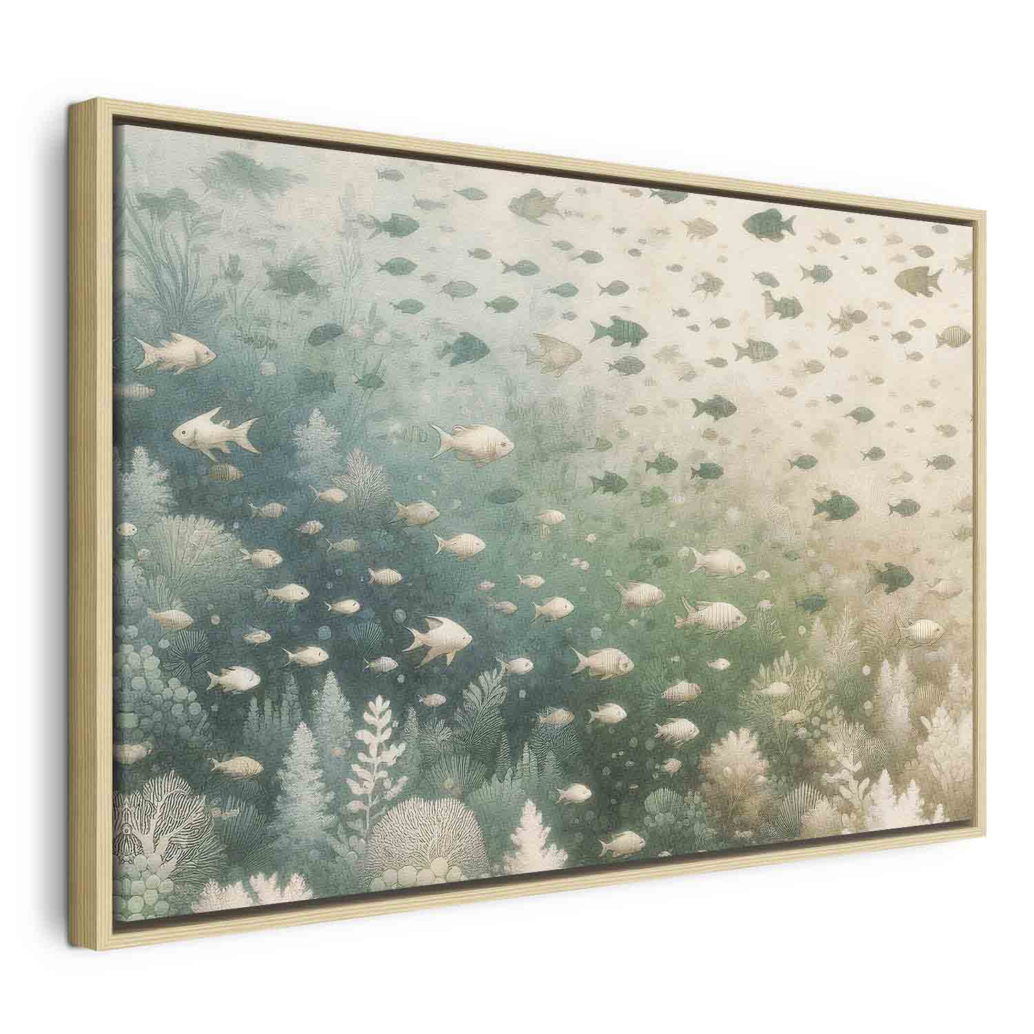Japanese Marine Fishes Canvas Print