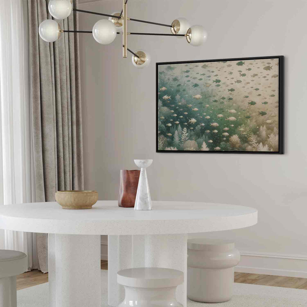 Japanese Marine Fishes Canvas Print