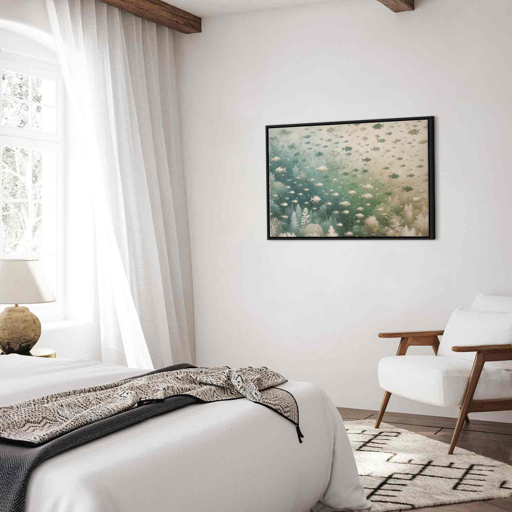 Japanese Marine Fishes Canvas Print