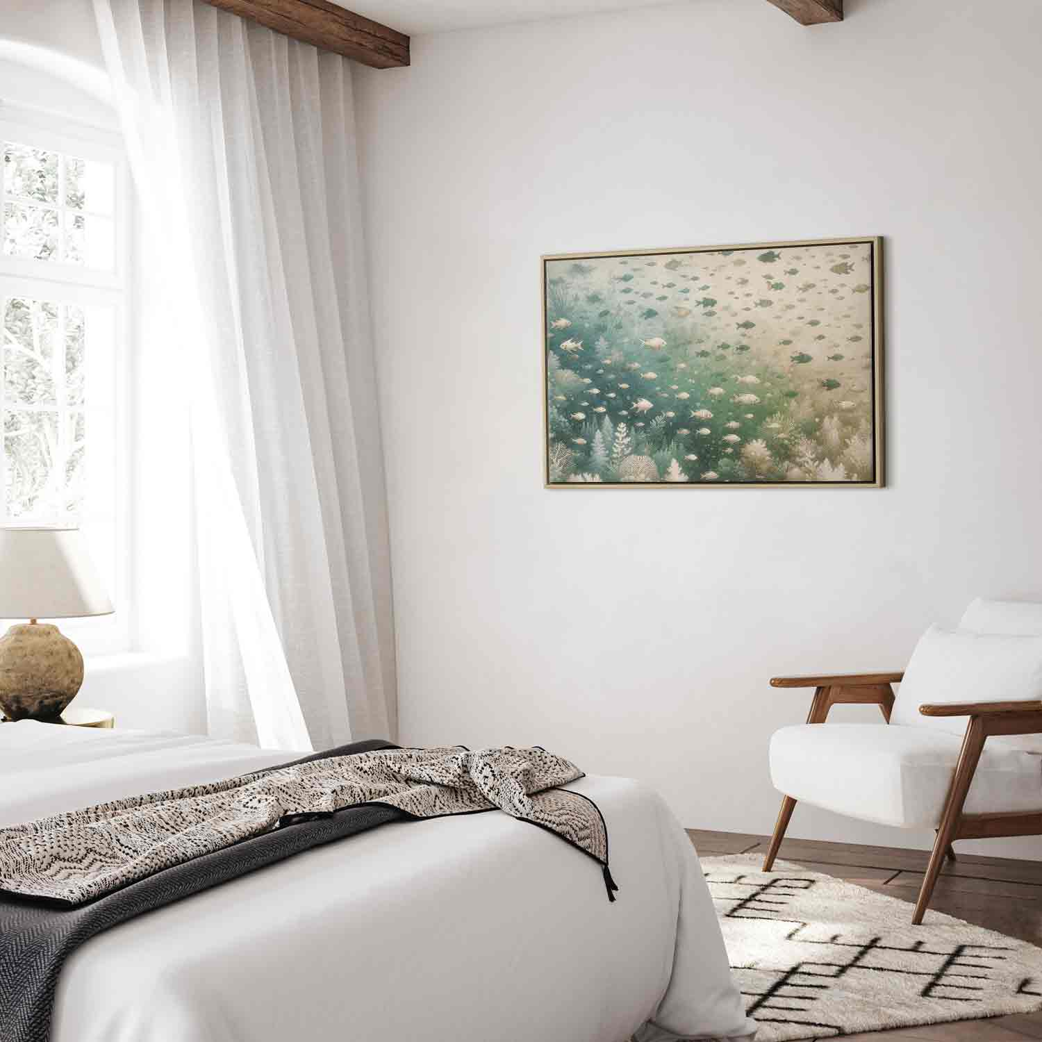 Japanese Marine Fishes Canvas Print