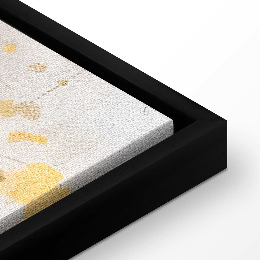 Herons and Cherry Blossoms Oriental Canvas Print