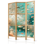 Japanese Room Divider - Underwater Landscape