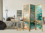 Japanese Room Divider - Underwater Landscape