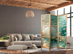 Japanese Room Divider - Underwater Landscape