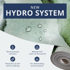 Sapphire Leaf Texture Wall Mural