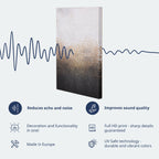 Warszawa City Plan Map Vertical Canvas Print