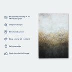 Sky Flare Fields Vertical Canvas Print