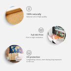 Human's Kingdom World Map Decorative Pinboard