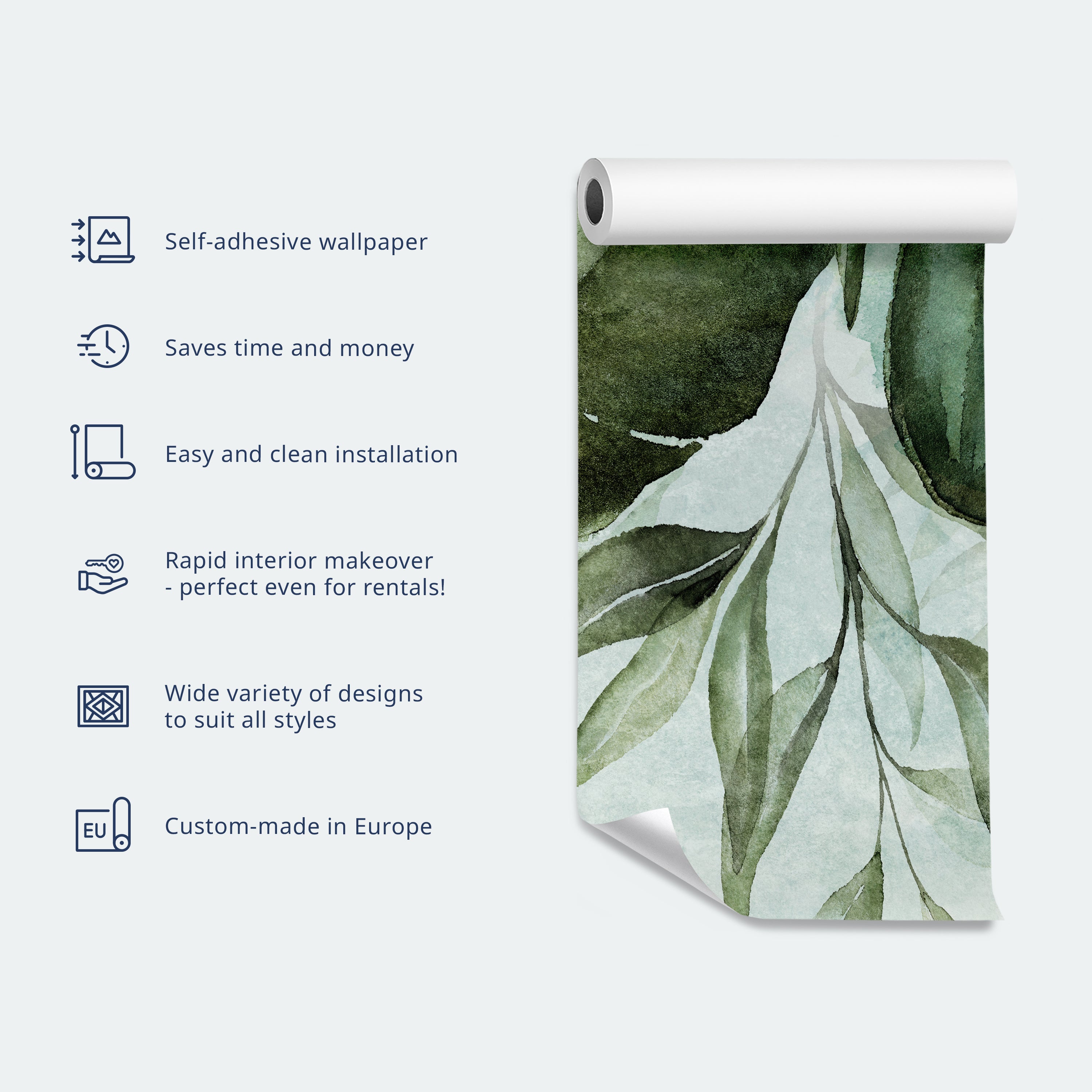 Japanese Koi Fish Oceanic Wall Mural