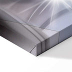 Gold Couple Silhouette Canvas Print