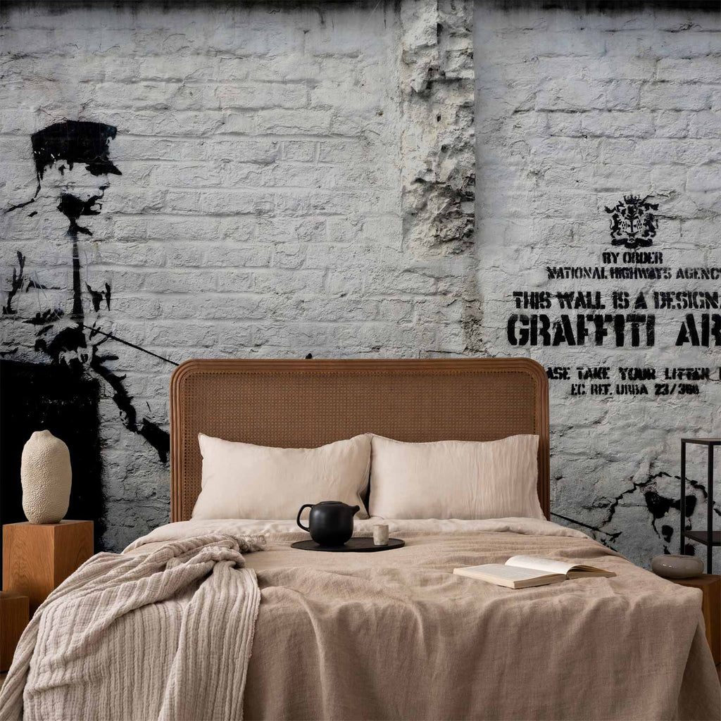 Banksy Graffiti Urban Wall Murals
