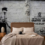 Banksy Graffiti Urban Wall Murals