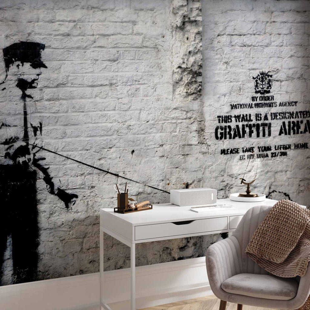 Banksy Graffiti Urban Wall Murals