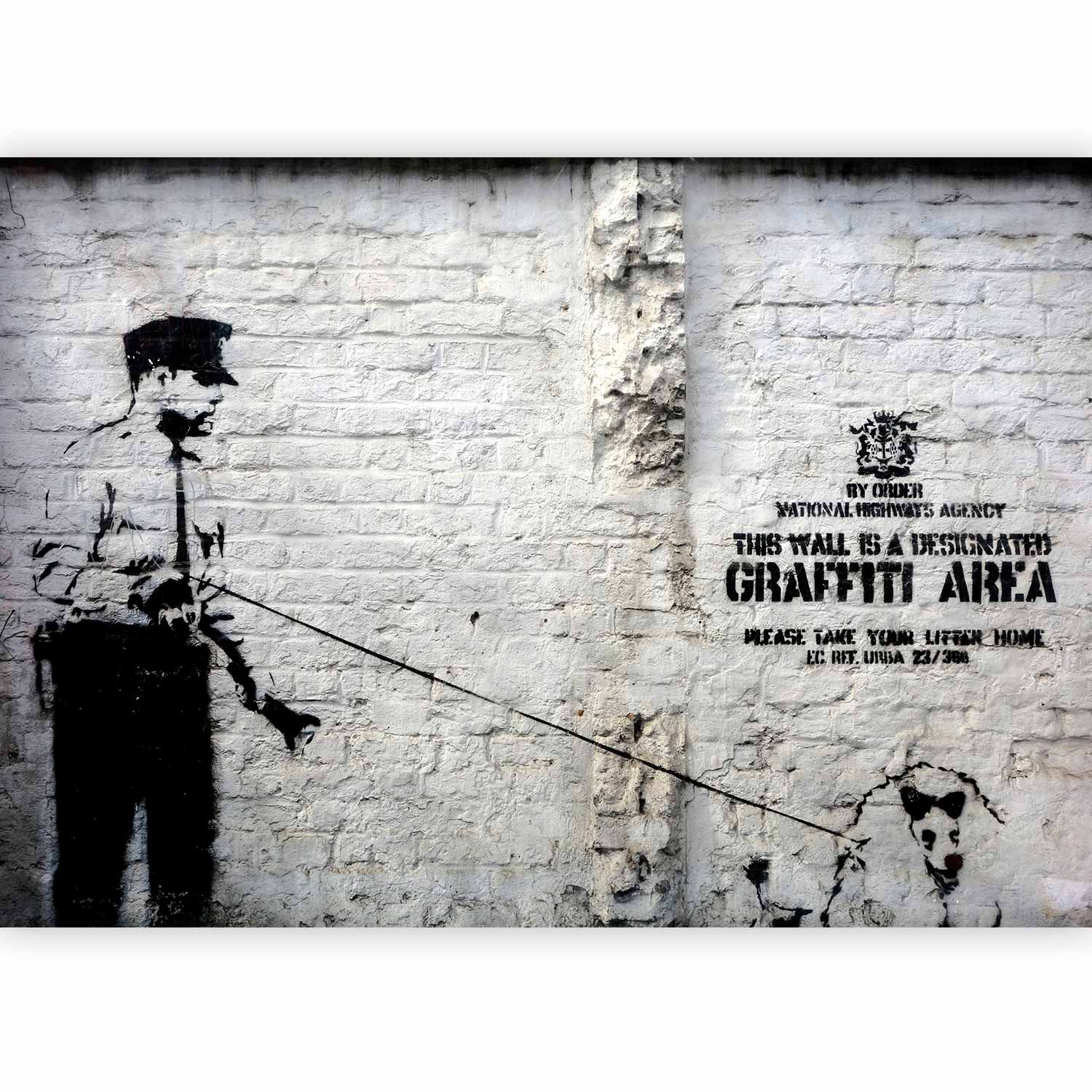 Banksy Graffiti Urban Wall Murals