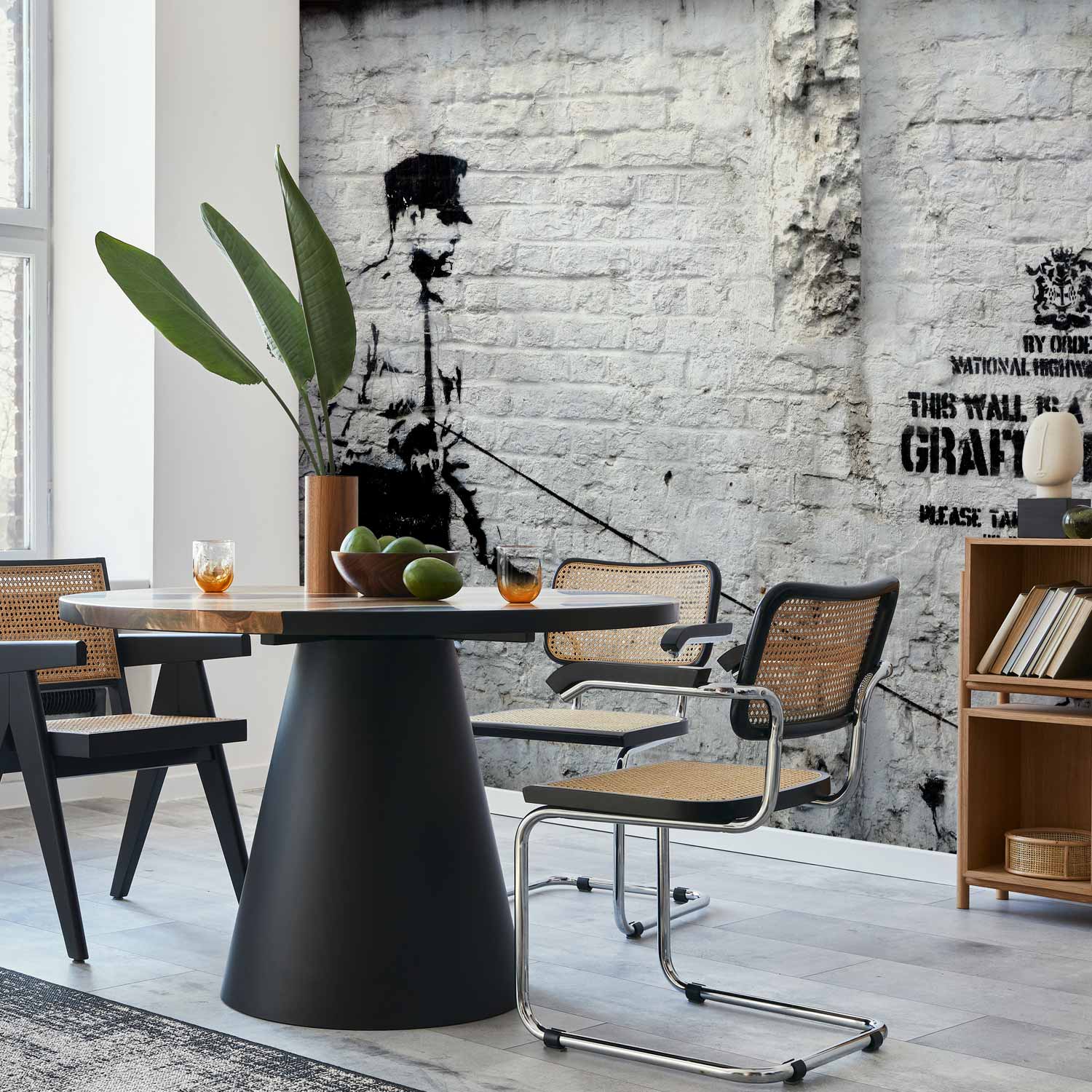 Banksy Graffiti Urban Wall Murals