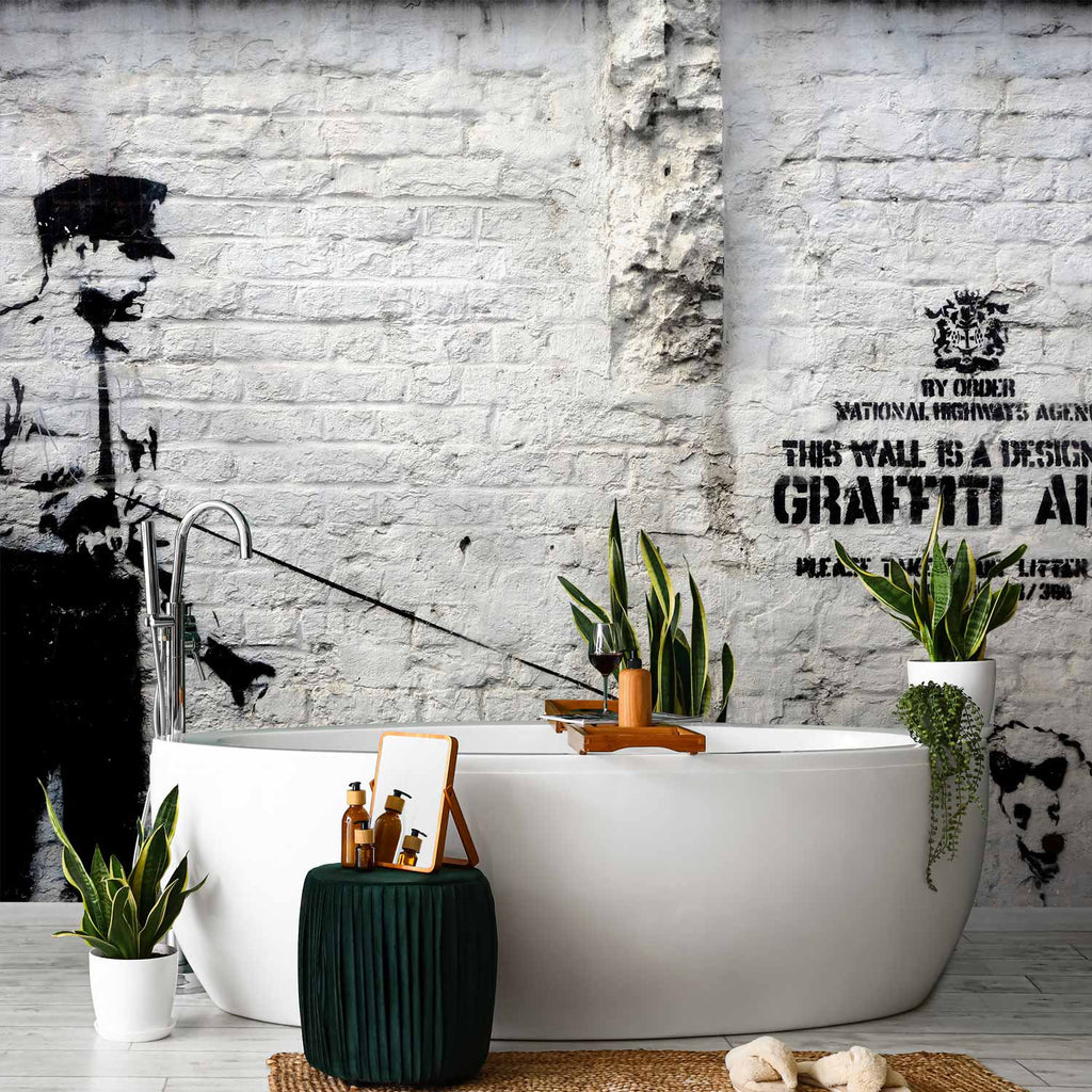Banksy Graffiti Urban Wall Murals