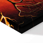 Abstract Romantic Trees Canvas Print